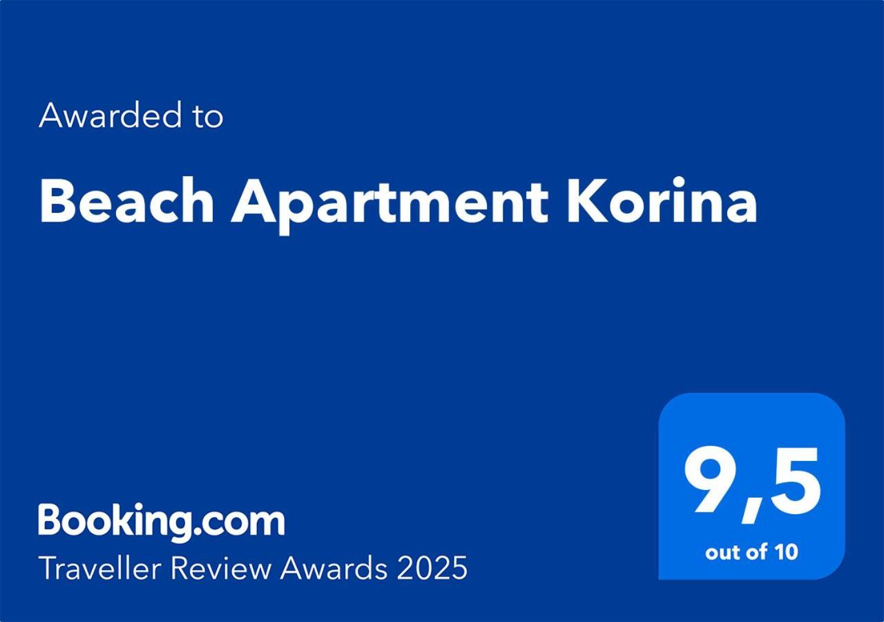 Beach Apartment Korina Сумпетар Экстерьер фото